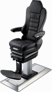 Aluminum Alloy Stand Column Gas Lift Fixed Type Marine Pilot Seat
