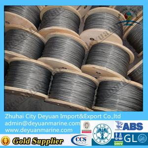 steel wire rope 3 inch diameter rope lifeboat fall wire with CCS approved