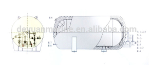 LNG ship storage tank electric thermal storage heater 3~300m3