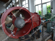 Electric hydraulic engine drive marine lateral tunnel thruster bow thruster