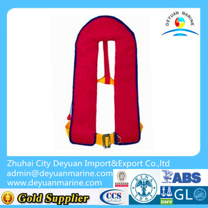 DY704 manual inflatable life jacket\solas approved life jacket