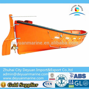 Open Type FRP Life Boat With CCS EC BV ABS RINA Certificate