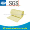 Yellow Hazardous Chemical Absorbents Rolls
