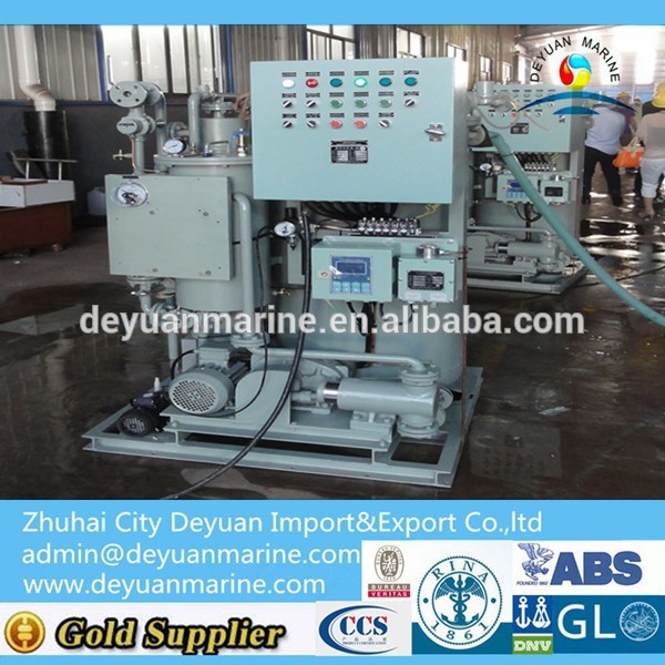 15ppm Bilge Water Separator Factory