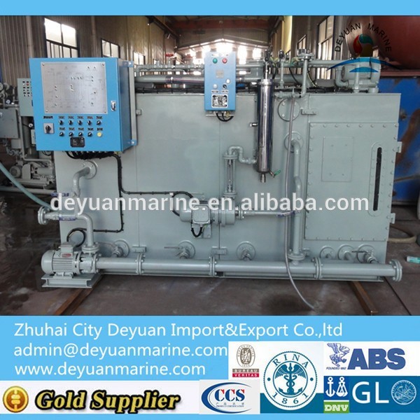 Marine Sewage Comminuting And Disinfecting Holding Tank