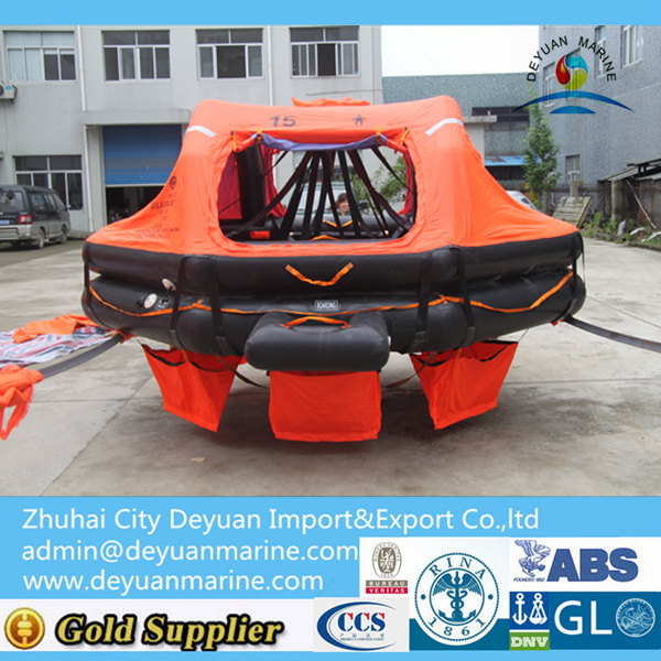 SOLAS approved Davit-Launched Inflatable Life Raft