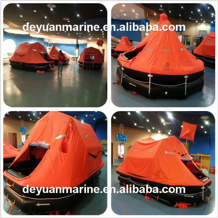 International Voyages Inflatable Life raft for 25 Persons From China