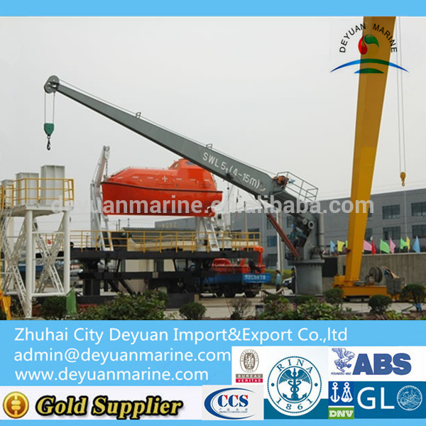 Inverted Arm Gravity Davit with Competitive Price