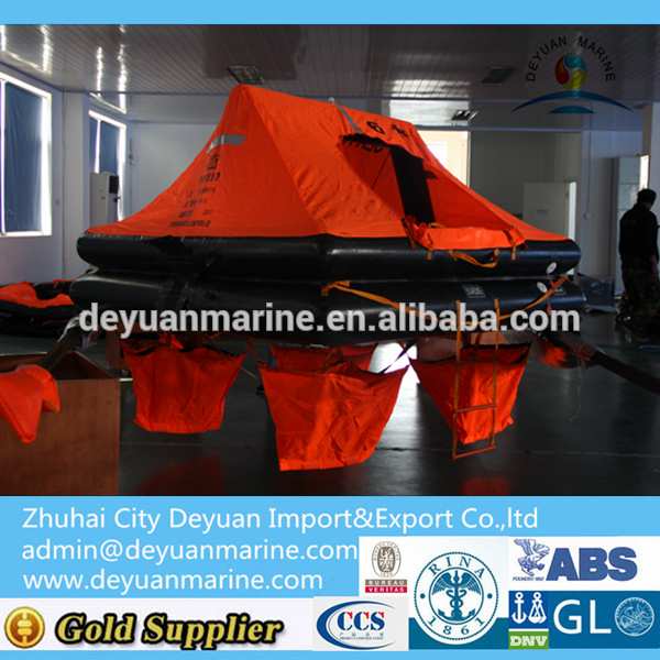 6 ManThrow-overboard Inflatable Liferaft factory