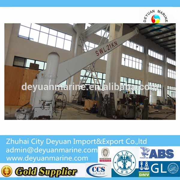 Slewing Marine Hydraulic Crane