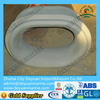 Marine cast steel fairlead roller type