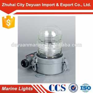 Marine 220V/8W Stainless Steel Signal Light CXH17