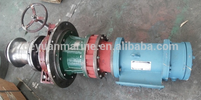 High quality mooring rope boat marine capstan winch electric / hydraulic capstan rope winches for sale