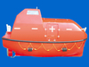 Fiber Glass Open Type Lifeboat GRP Open Lifeboats Fast Rescue Boat with Competitive Price