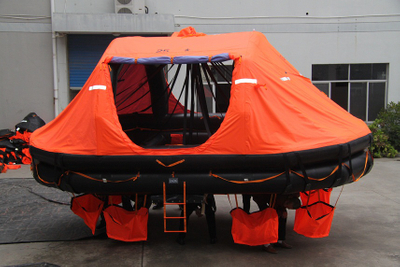 Solas and ISO Standard 25 Person Davit-Launched Inflatable Liferaft ...